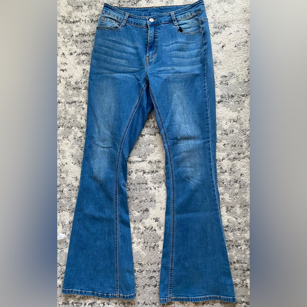 Dark Wash Flare Jeans